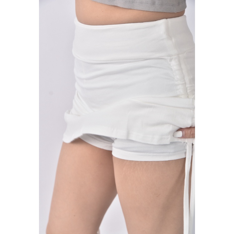 (S) 質感白色短裙二手衣, , large