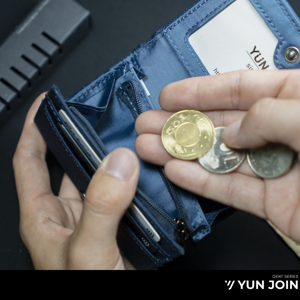 【YUN JOIN】GENT系列-卡片夾 名片夾-沉穩灰 零錢包 質感 紳士 錢包 七夕 情人節 禮物, , large