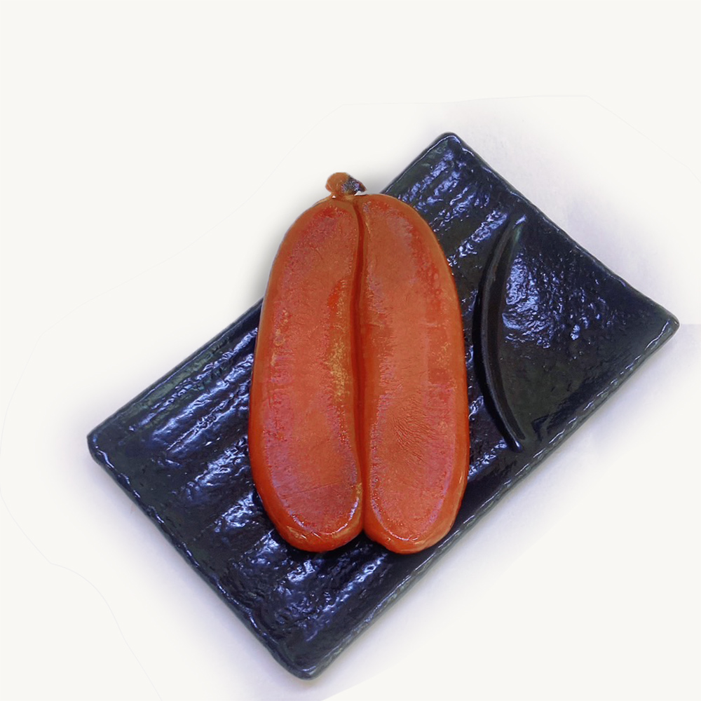 USC[Xiān y&uacute; h&agrave;o]Taiwan Oyzai Liao full-sun Haizi mullet roe 8 pieces in gift box (about 2 pounds), , large