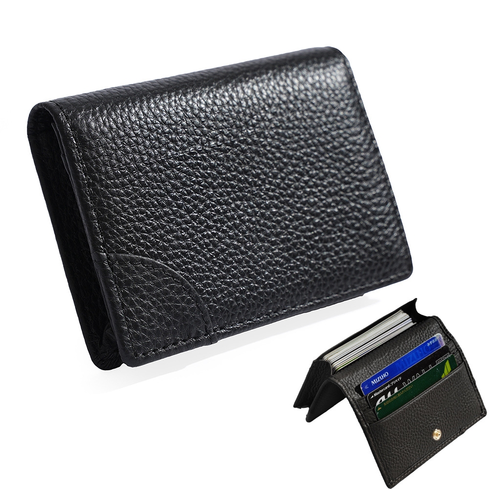 【現貨保固】牛皮名片夾 多用途名片夾 真皮名片夾, , large