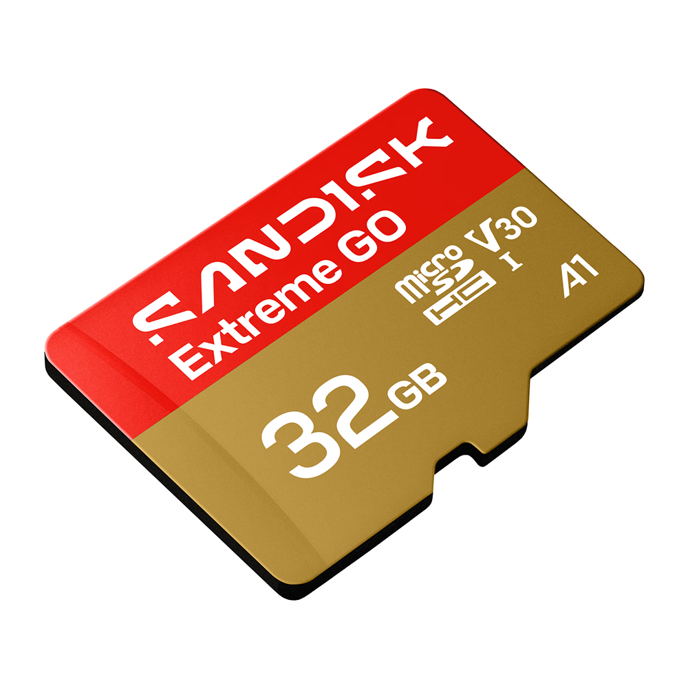 【SanDisk】Extreme GO 32G microSDHC A1 U3 UHS-I V30 4K 記憶卡, , large