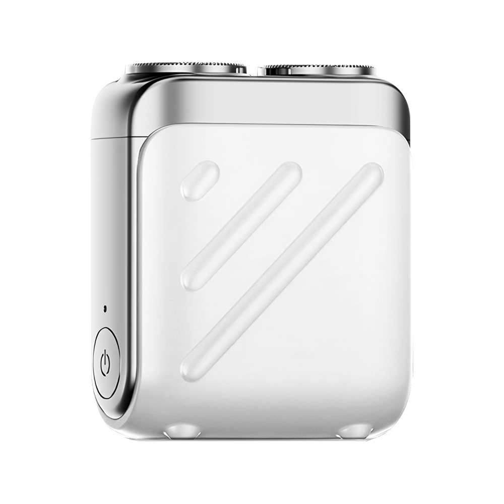 創維 SKYWORTH 行者電動刮鬍刀 雙頭 mini電動刮鬍刀 隨身電動刮鬍刀 旅行刮鬍刀-納米白, , large