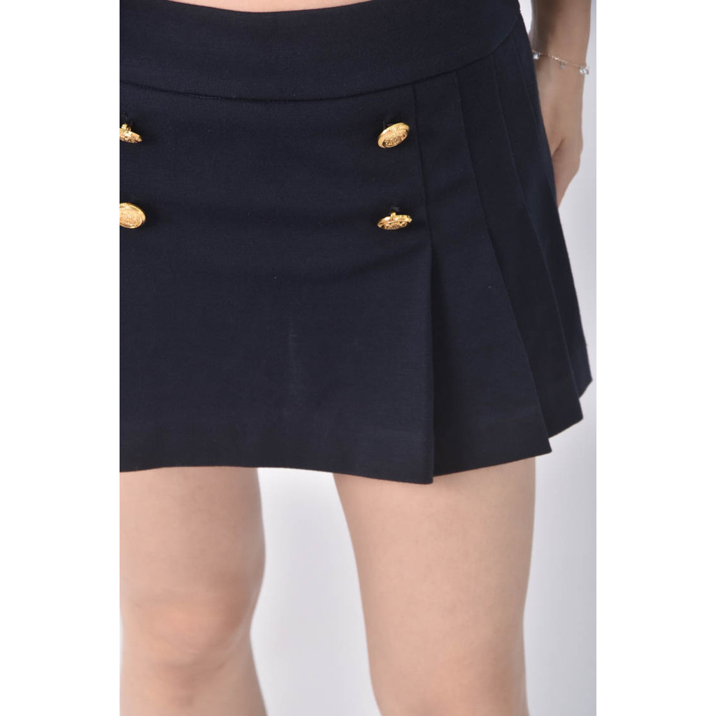 (2XL) knights bridge百褶藍色短裙二手衣, , large