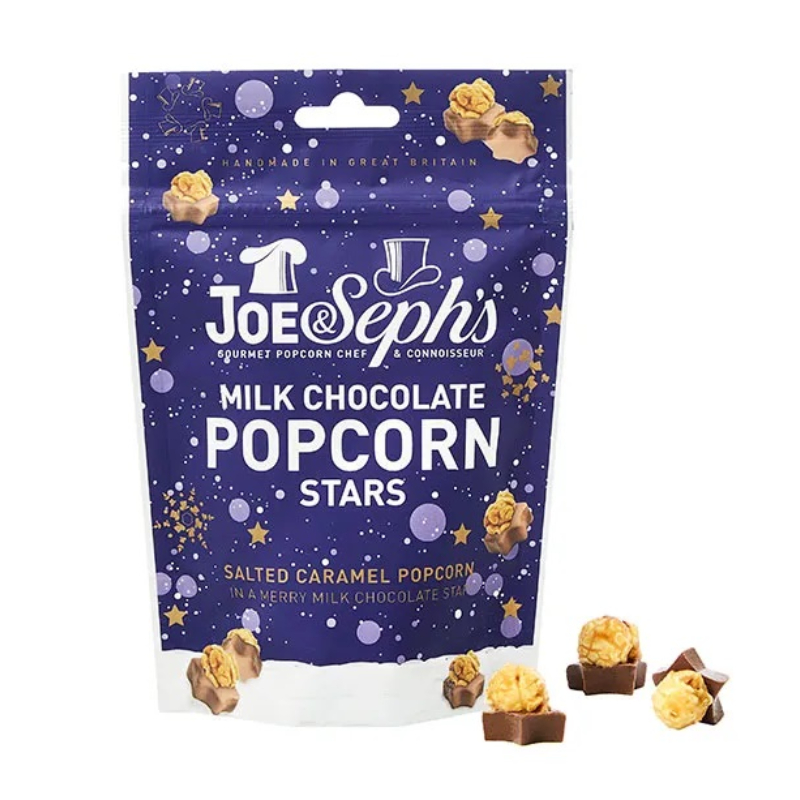 Joe  Sephs Chocolate Popcorn Stars, , large