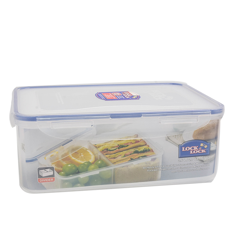FOOD CONTAINER 2.6L W/DIVIDER, , large