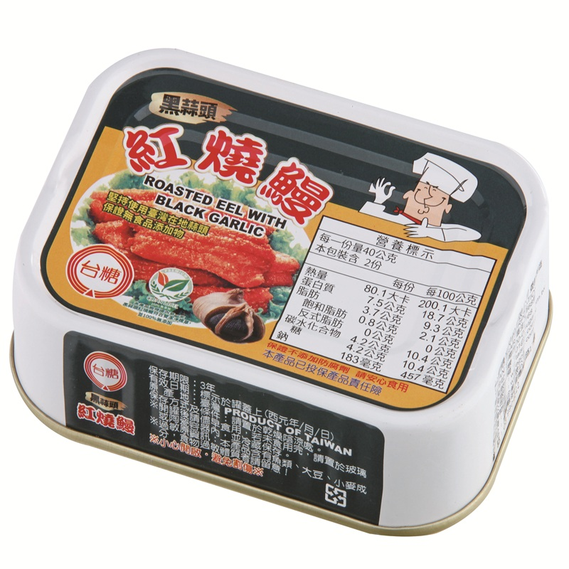 台糖黑蒜頭紅燒鰻80g, , large