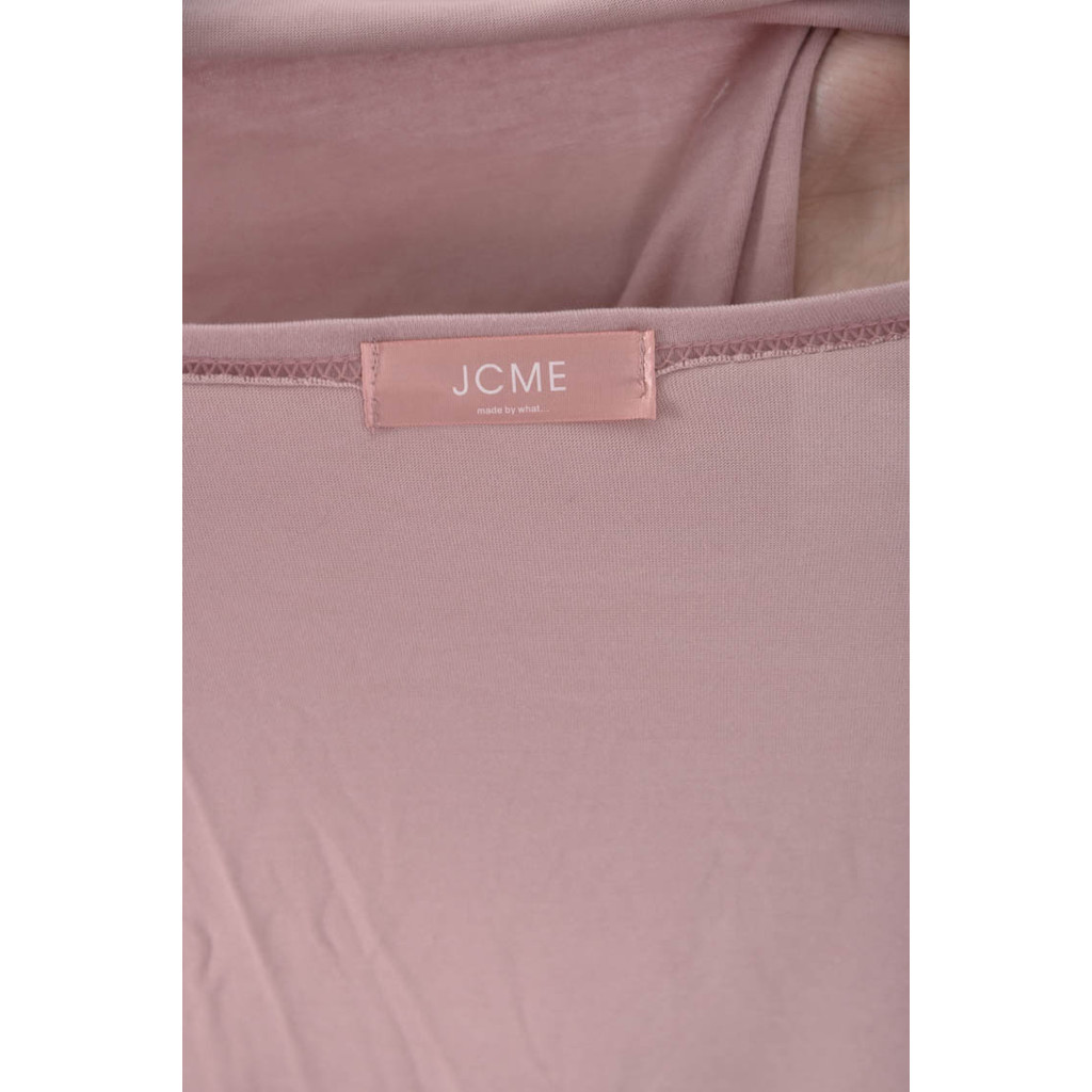 (M) jcme露肩粉色短袖上衣二手衣, , large