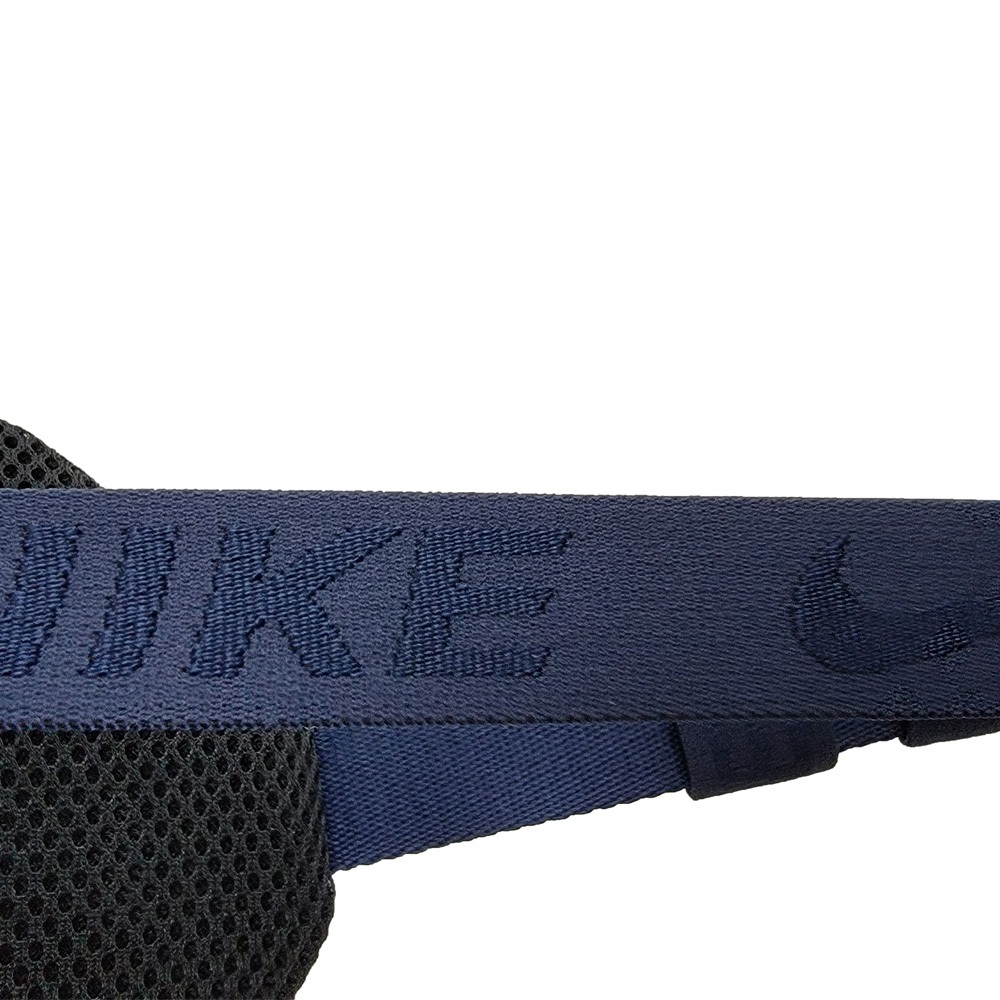 NIKE CHALLENGER腰包(大) 隨身包 休閒 慢跑 戶外運動 反光 雙層拉鍊 輕量 透氣 乾爽 舒適 藍綠 黑, 黑, large