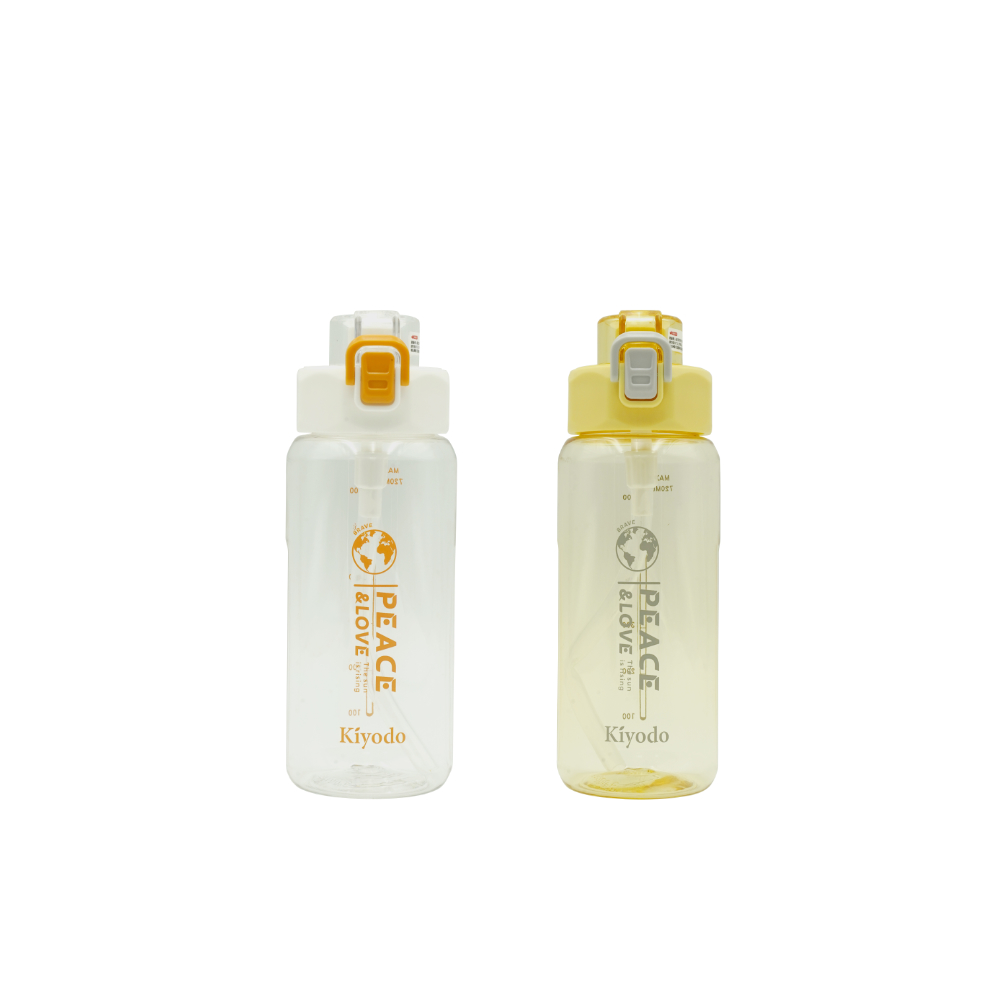 Drinking straw water bottle 720ml