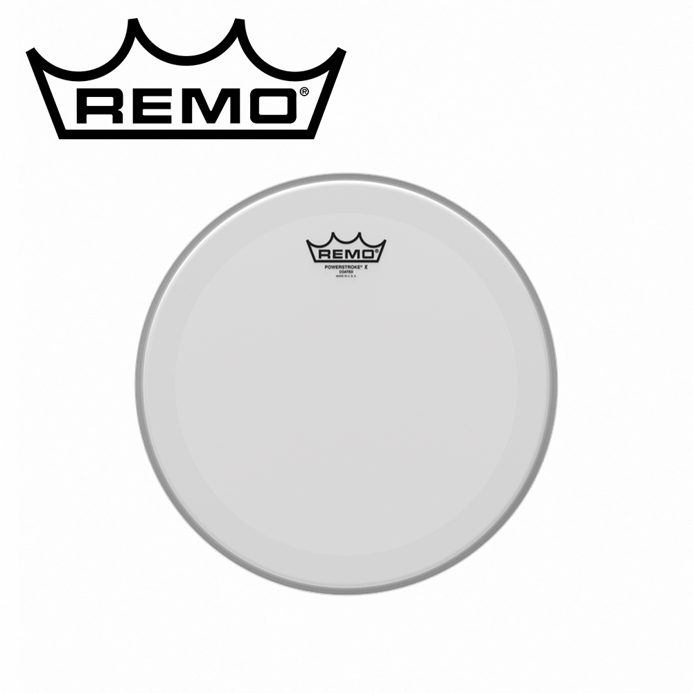 REMO Powerstroke P3 X Coated 單層噴白鼓皮【敦煌樂器】, , large