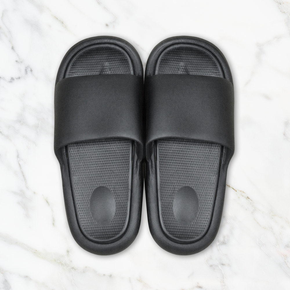 Q elastic home and outdoor dual-use anti-slip slippers