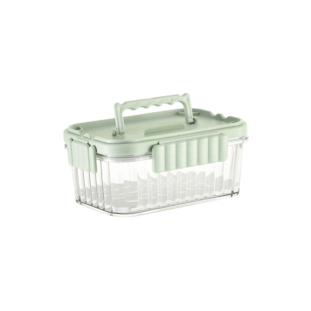 SHCJ 自帶冰磚密封瀝水保鮮盒【550ml】食材低溫保鮮 蔬果保鮮盒 瀝水保鮮盒 手提保鮮盒, , large