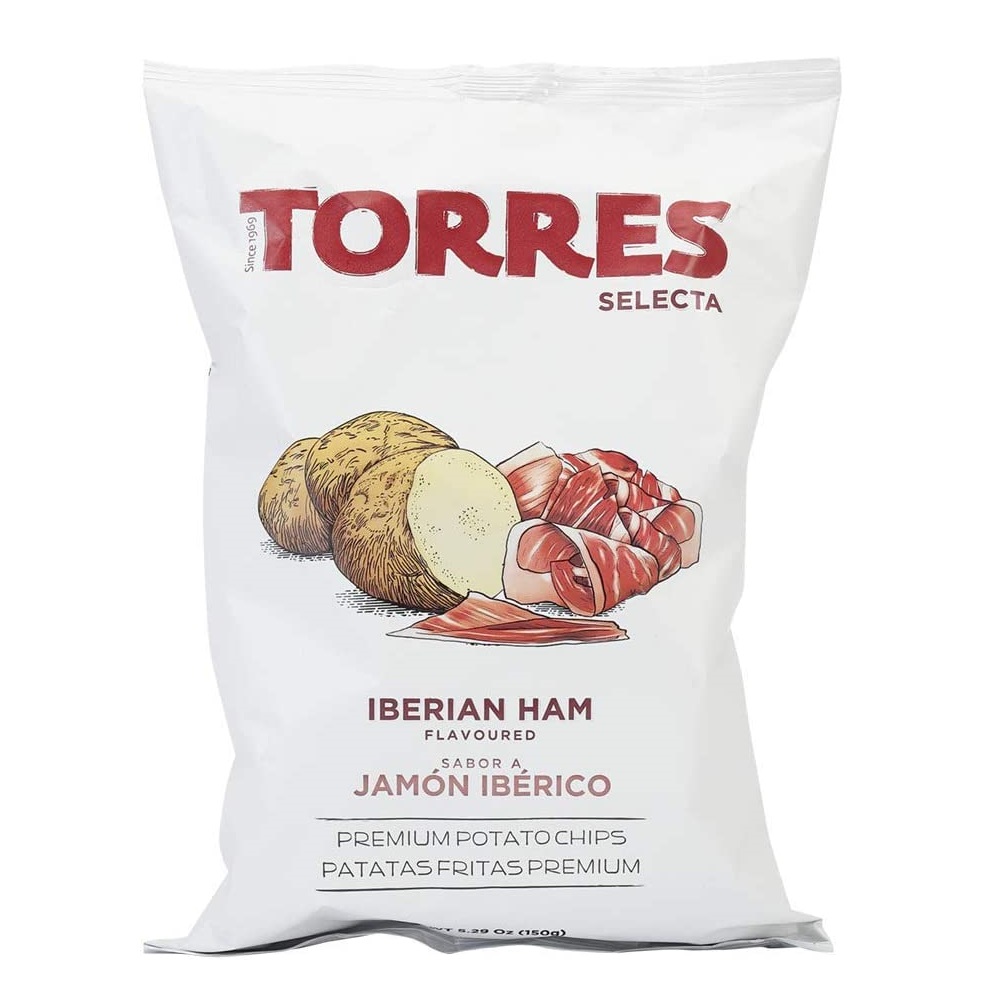 Torres Selecta Iberian Ham chips, , large