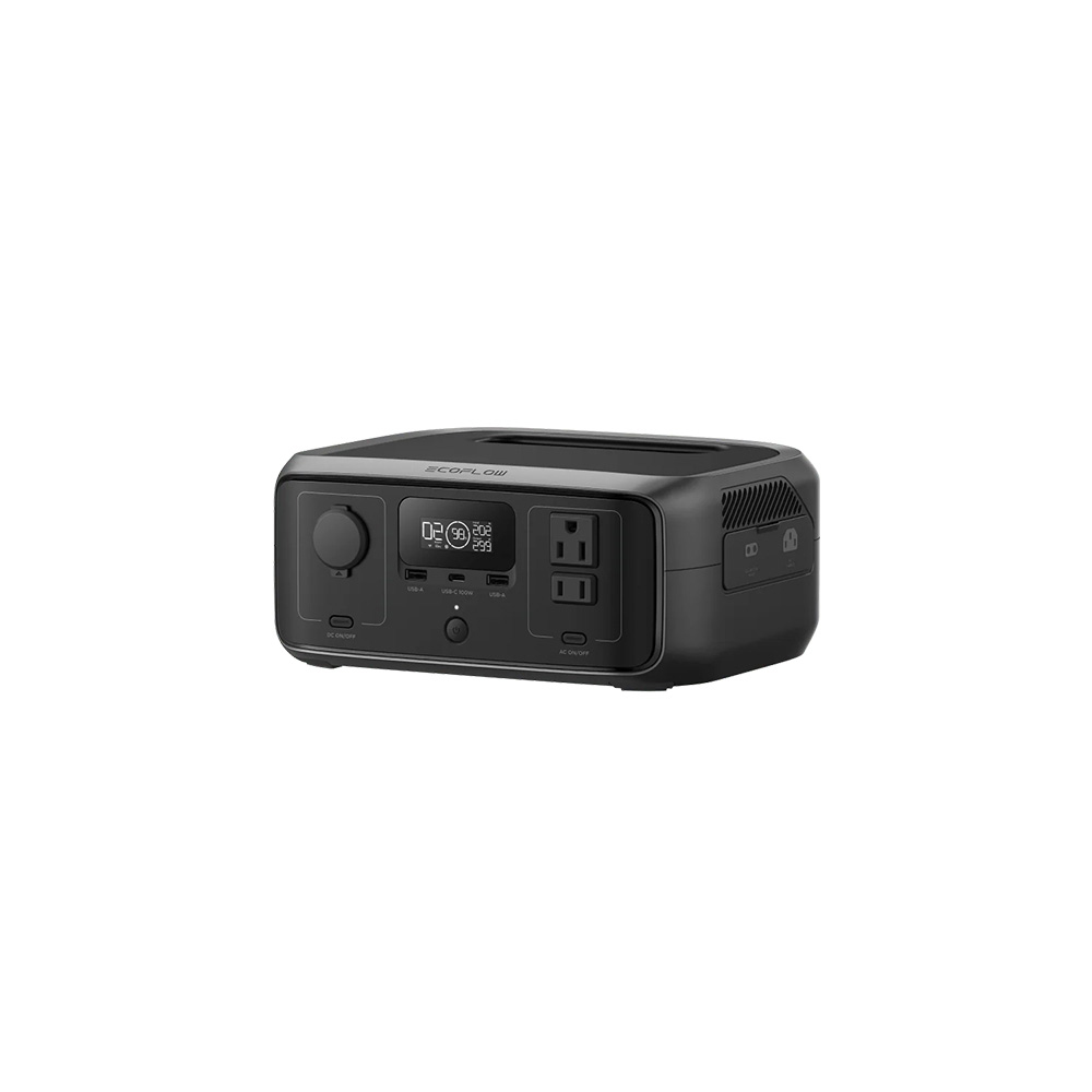 【固士特】EcoFlow RIVER 3 UPS 儲能電源＋60W 太陽能板, , large