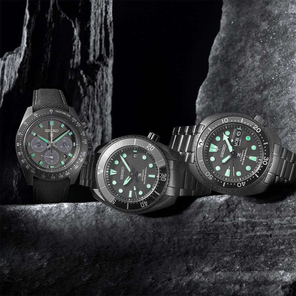 SEIKO 精工 Prospex 限量 黑潮夜視 200米機械錶 SPB433J1/6R35-03A0SD, , large