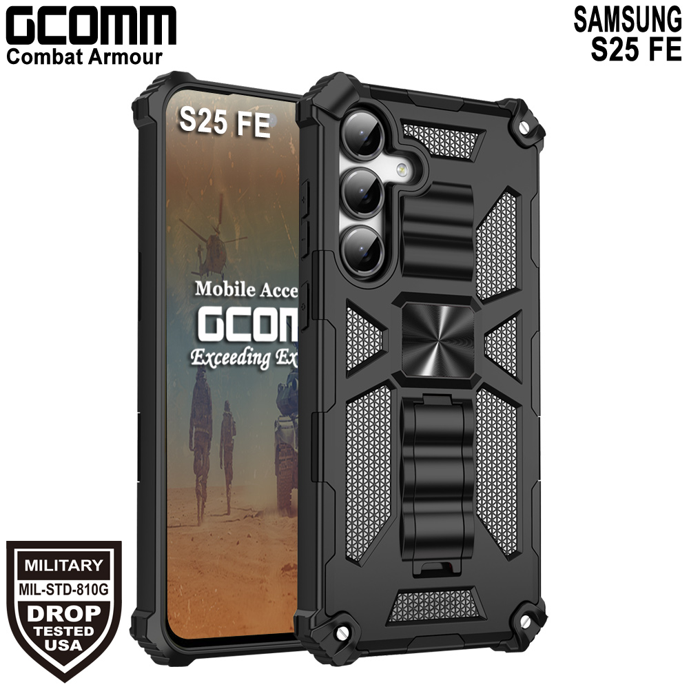 GCOMM Combat Armour Samsung S25 FE BK