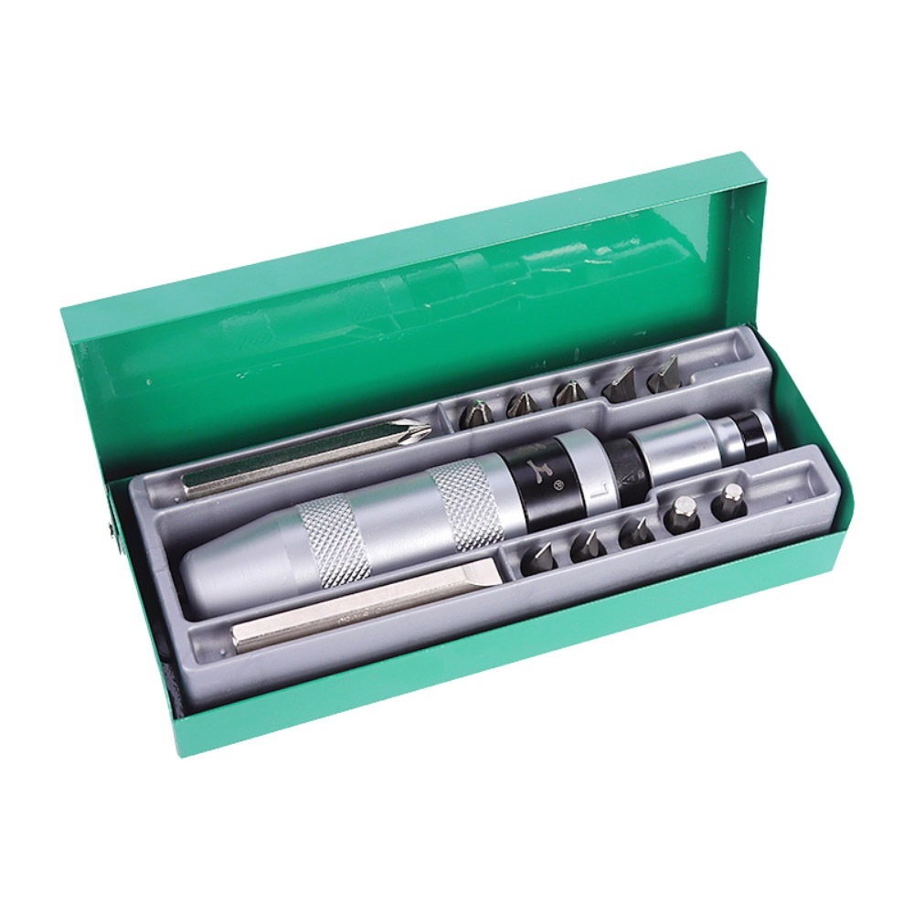 13-piece impact screwdriver set, , large