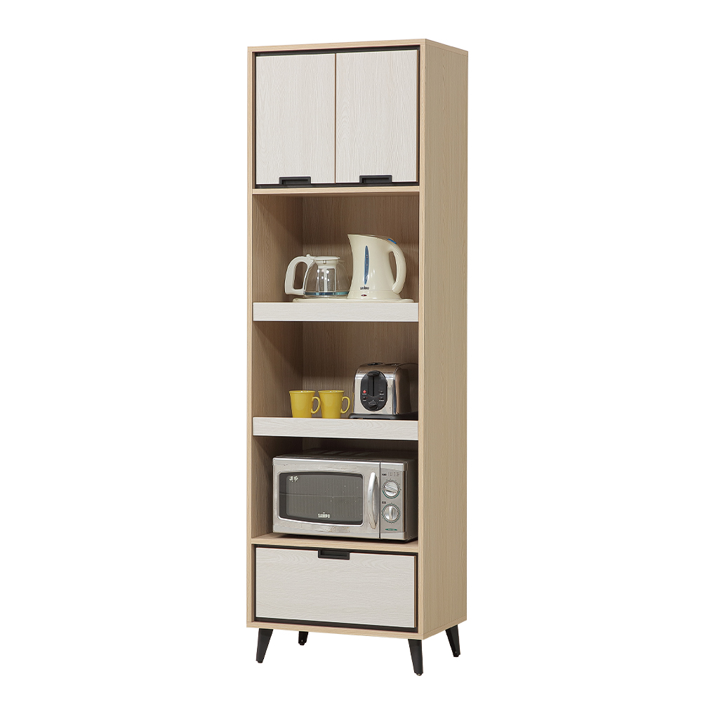 【唯熙傢俱】雷莎原木雙色2尺電器櫃, , large