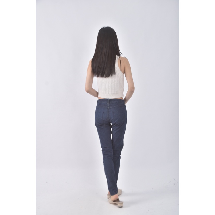 (M) trf denim丹寧牛仔藍色長褲二手衣, , large