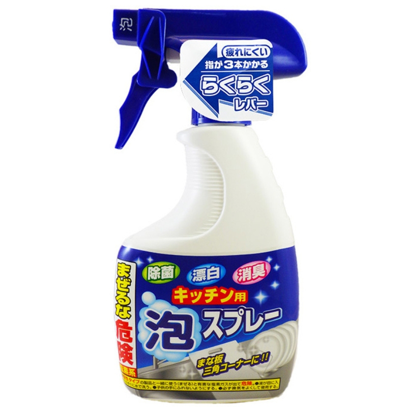 〔本野有限公司〕日本獅子化學廚房泡沫漂白噴霧400ml -2入, , large
