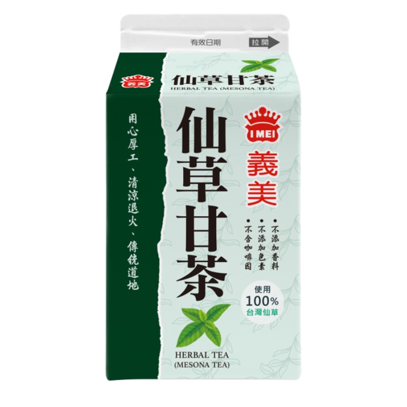 義美仙草甘茶400ml, , large