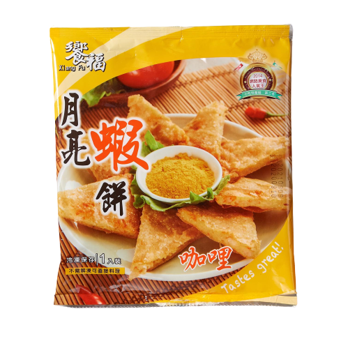 饗福月亮蝦餅 咖哩240g 冷凍 得福 家樂福線上購物