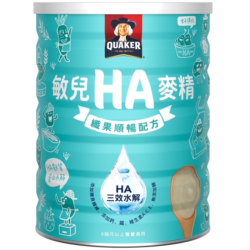 桂格敏兒HA麥精纖果順暢配方, , large