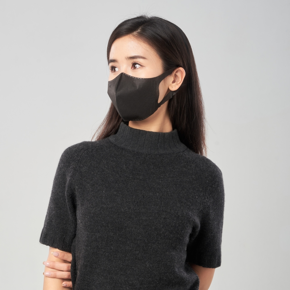 【DRX達特世】醫用3D彈力口罩-繽紛系列-成人50入 彈性寬耳帶  修飾臉型款, , large