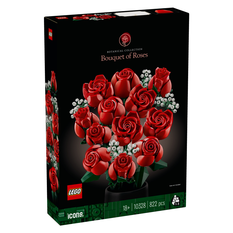 LEGO Rose Flowers Bouquet, , large