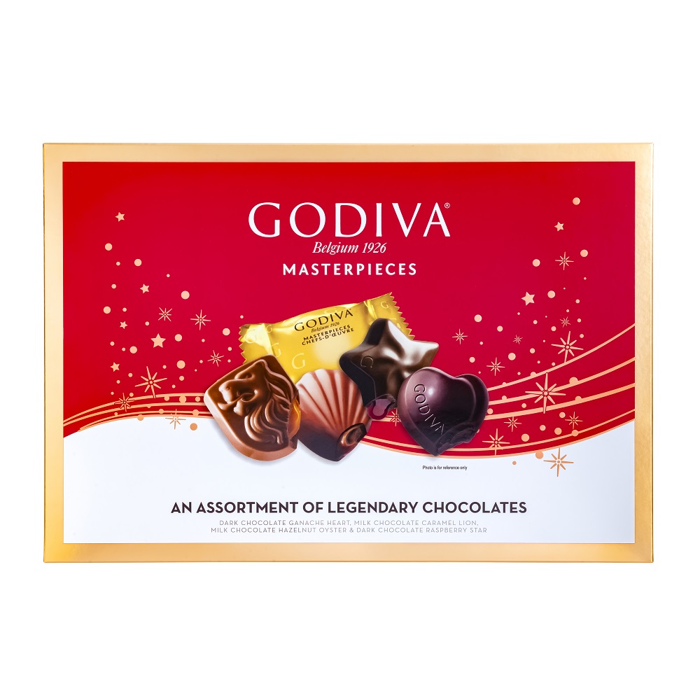 GODIVA經典大師綜合巧克力禮盒(含餡), , large