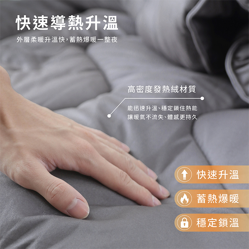 100% Graphene Bear Warm Blanket, , large