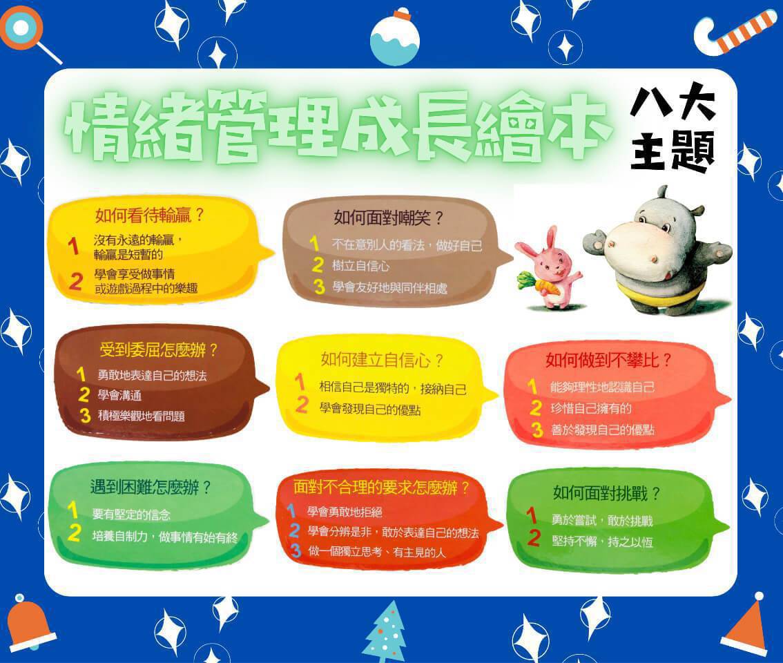 《南門書局》情緒管理繪本8冊+安全感繪本6本, , large