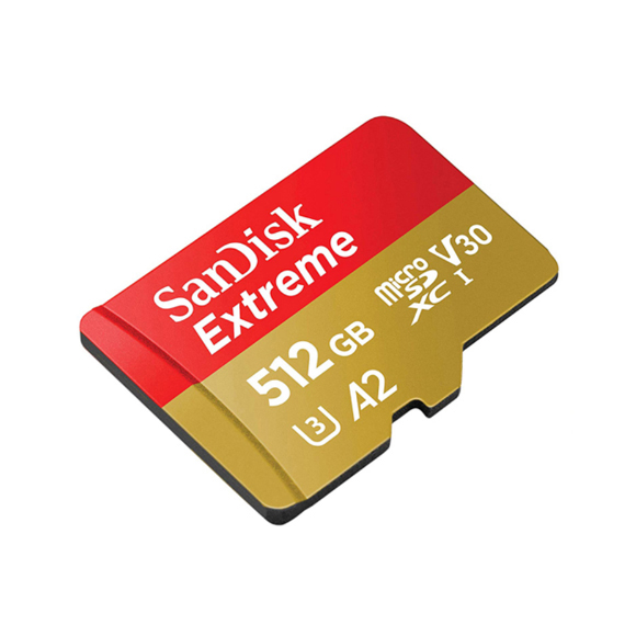 【SanDisk】 Extreme 512G A2 V30 UHS-I U3 microSDXC 記憶卡, , large
