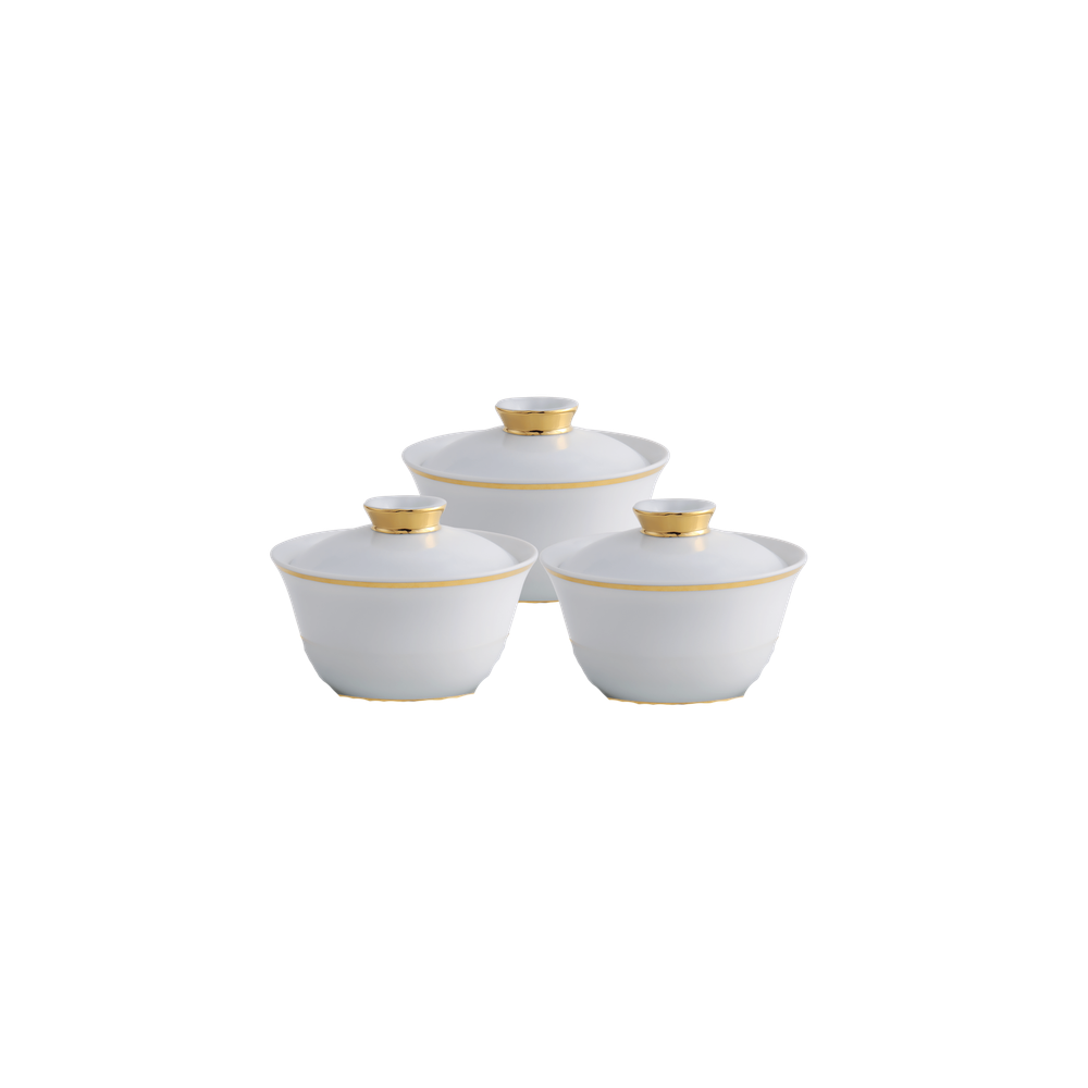 LEGLE - Ruyi Ruyi Sweet Soup Cup 3-Piece Set - Phnom Penh - Large