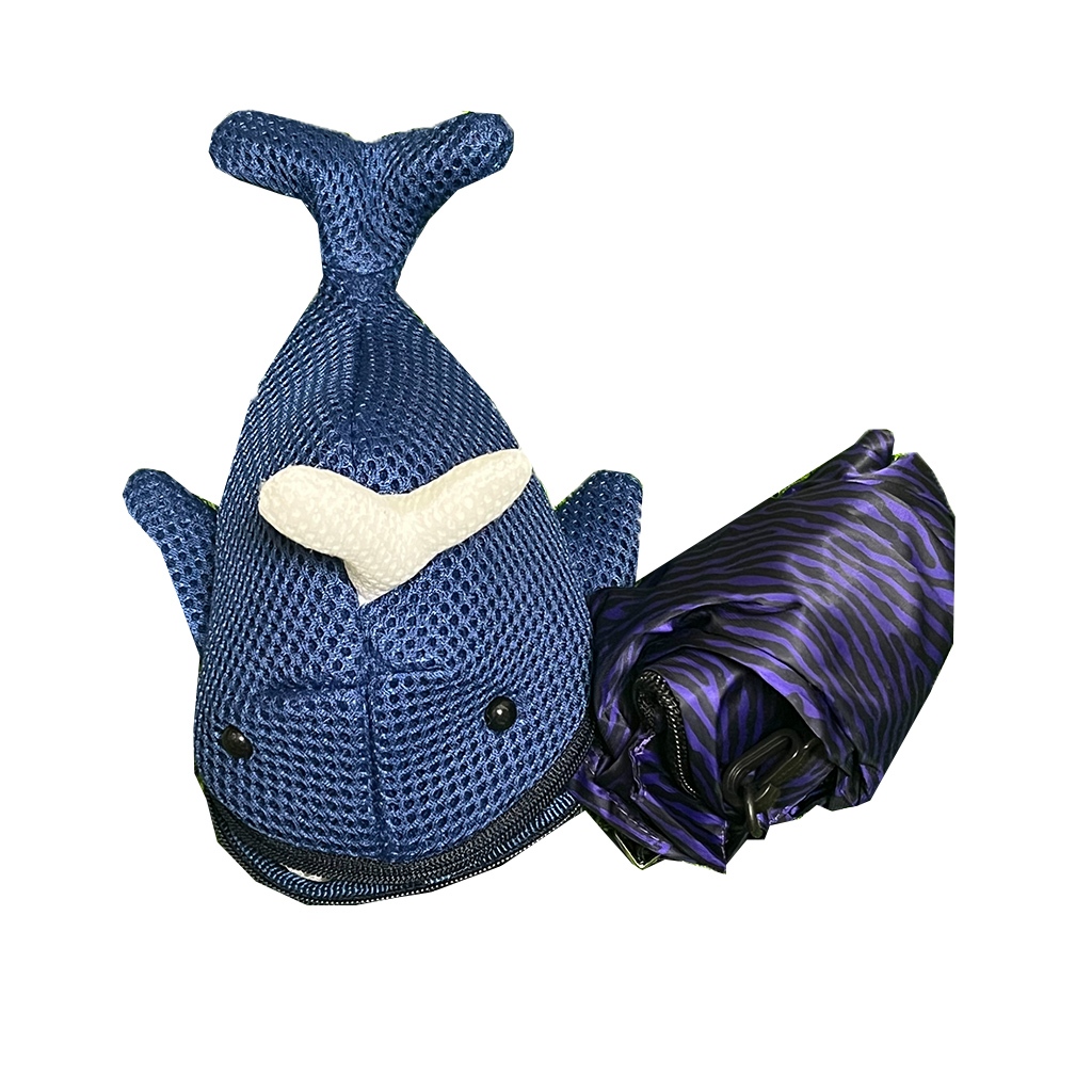 【可愛造型 可機洗 透氣抗菌】鯨魚 鑰匙包 零錢包 吊飾 鑰匙圈吊飾 禮物 交換禮物 包包吊飾【加贈購物袋顏色隨機】, , large