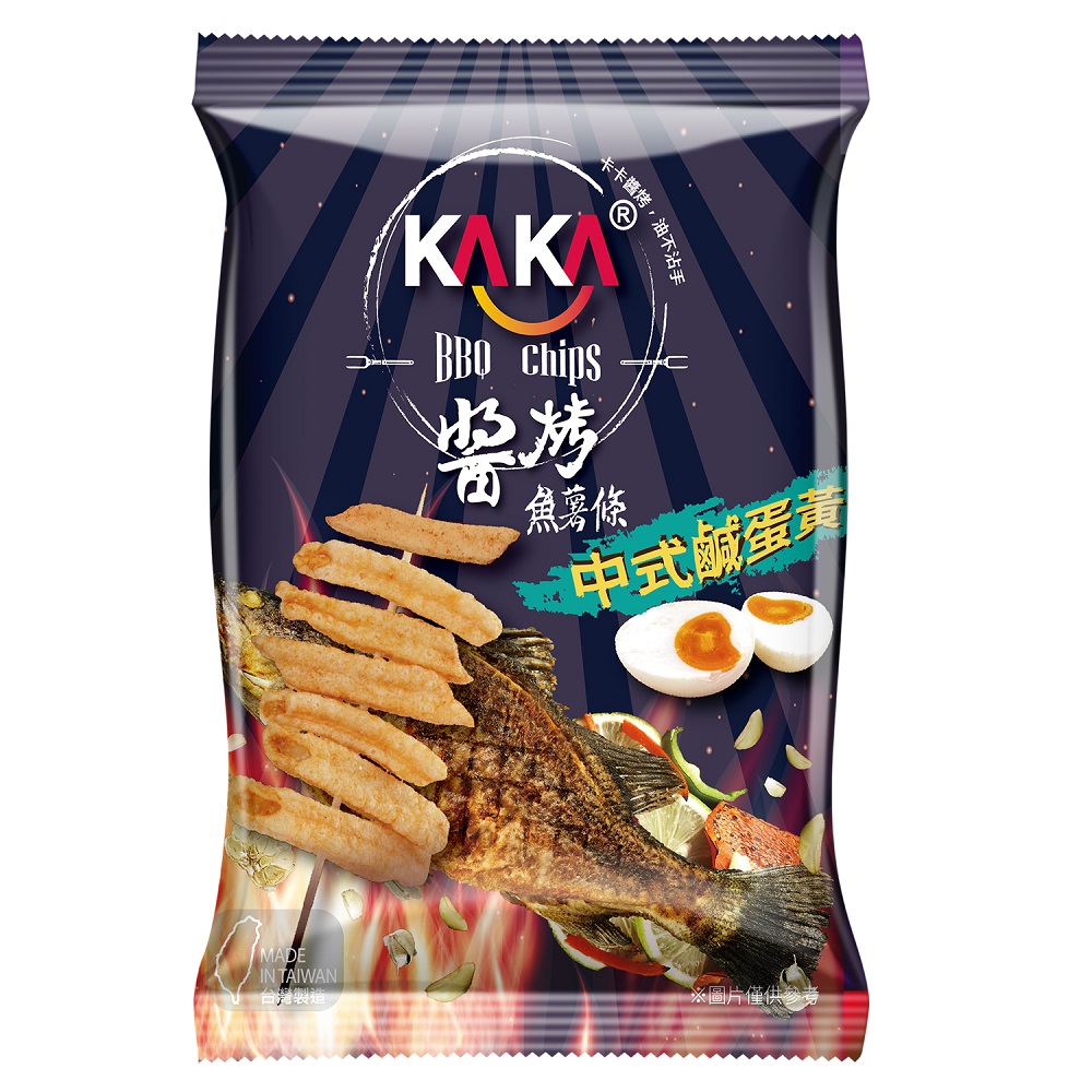 KAKA BBQ Chip- FishYolk Flavor 36g, , large