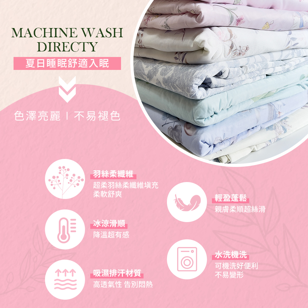 【Galatea葛拉蒂】150X200cm超柔羽絲絨涼感冰冰被 多色印花任選(四季被 冰絲被 冰涼被 夏被 涼感被), , large
