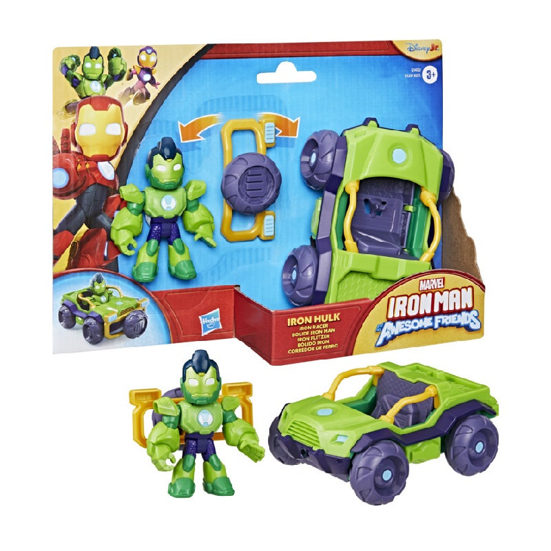 鋼鐵人與他的裝甲朋友賽車人物組 (混裝), , large