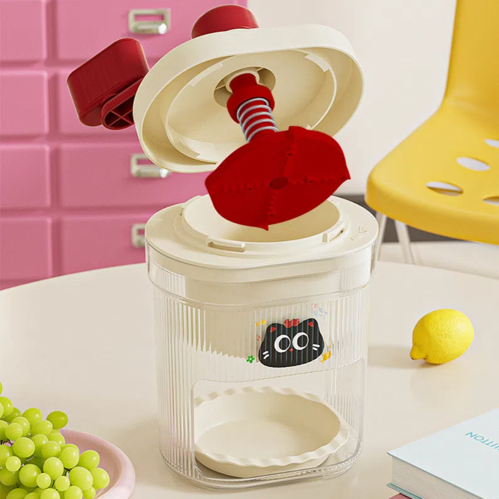 【A&R】吾家有貓手搖DIY刨冰機 附碗x2+碗蓋x2+盤x4 - 元氣紅, , large