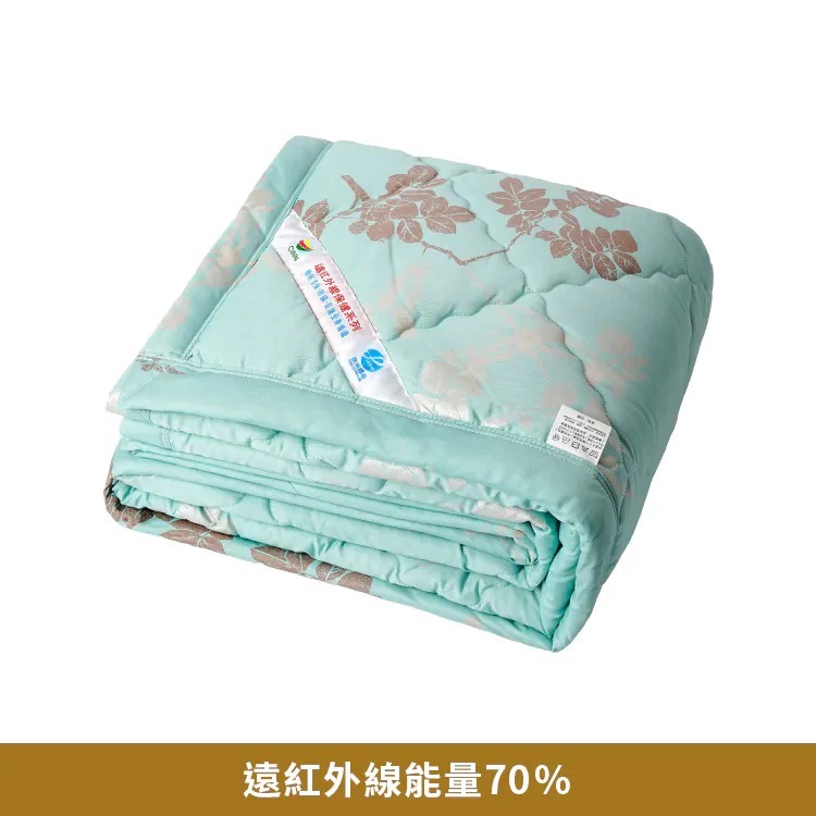 【卓瑩光波】奈米遠紅外線 薄荷綠涼被｜夏季款 5×6呎, , large