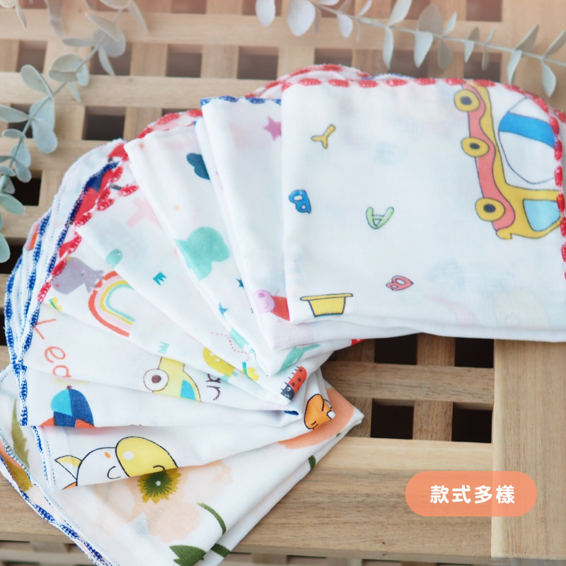 [Kaimei Cotton Industry] 15 people entered the group, random and excellent, pure cotton double-layer high-density small square towel/gauze towel/saliva towel, soft and no fluorescent agent, suitable for breastfeeding towels/handkerchiefs, , large