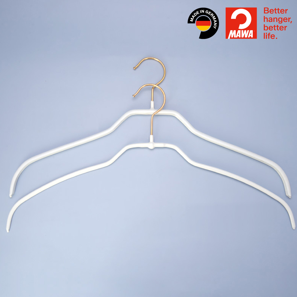 【德國MAWA】德國原裝進口 無痕止滑 時尚簡約衣架42cm/紅, , large