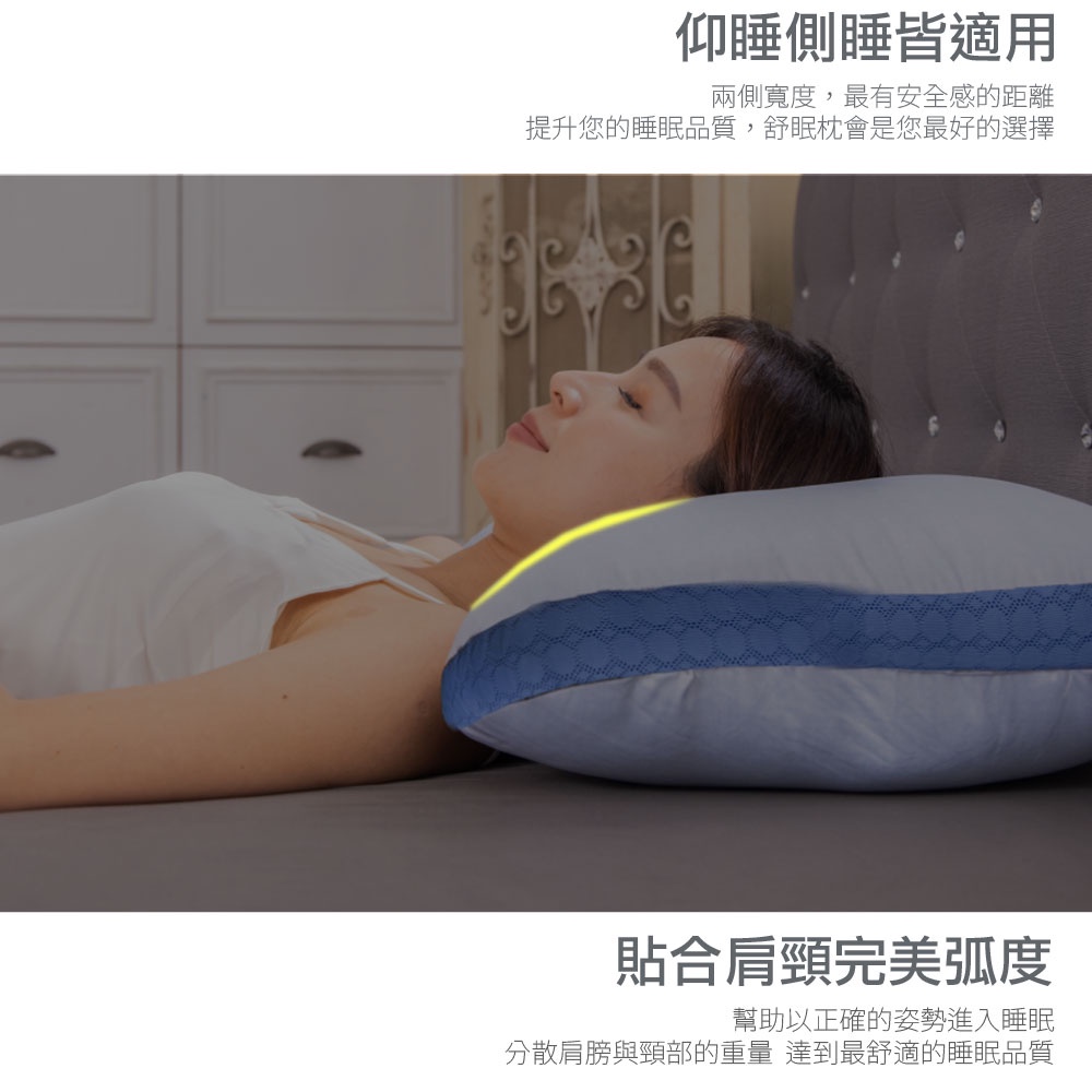 【日本藤田】五星飯店指定抗菌肩頸紓壓好眠五件組 枕頭 長型抱枕 透氣枕 台灣製 飯店枕頭, , large