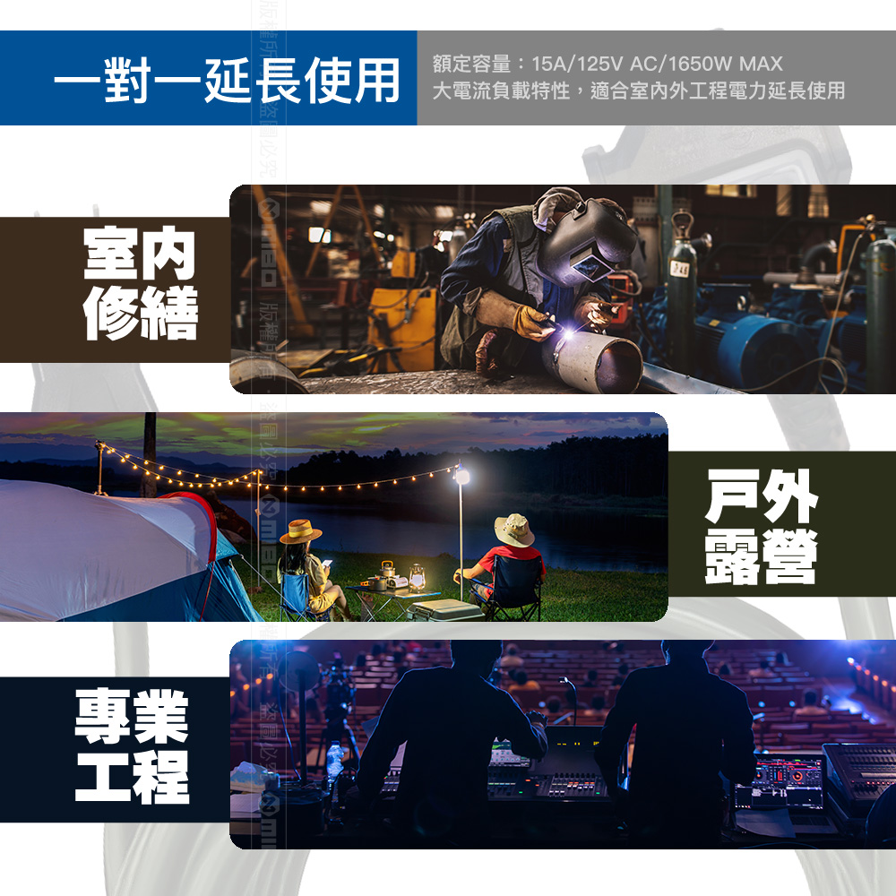 SYNCO 新格牌 10米 沙漠色 動力延長線 贈收納袋 新安規 台灣製造, , large