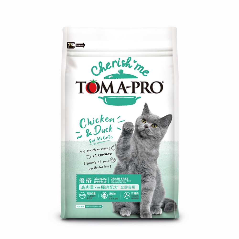 優格 Toma-Pro 親親系列 貓糧 全齡貓高肉量 三種肉 貓飼料 親親 優格飼料 13.2磅, , large