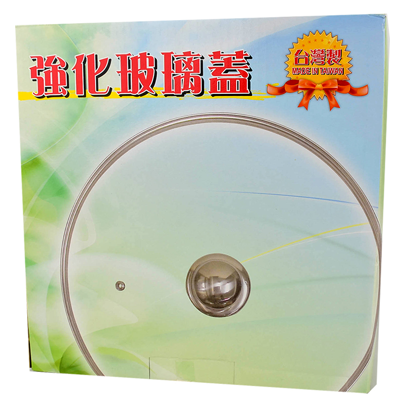 Tempered glass lid 30CM, , large