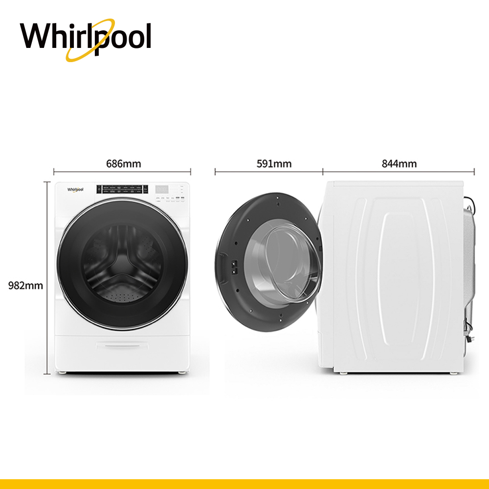 Whirlpool 8TWFW8620HW Washing Machine, , large