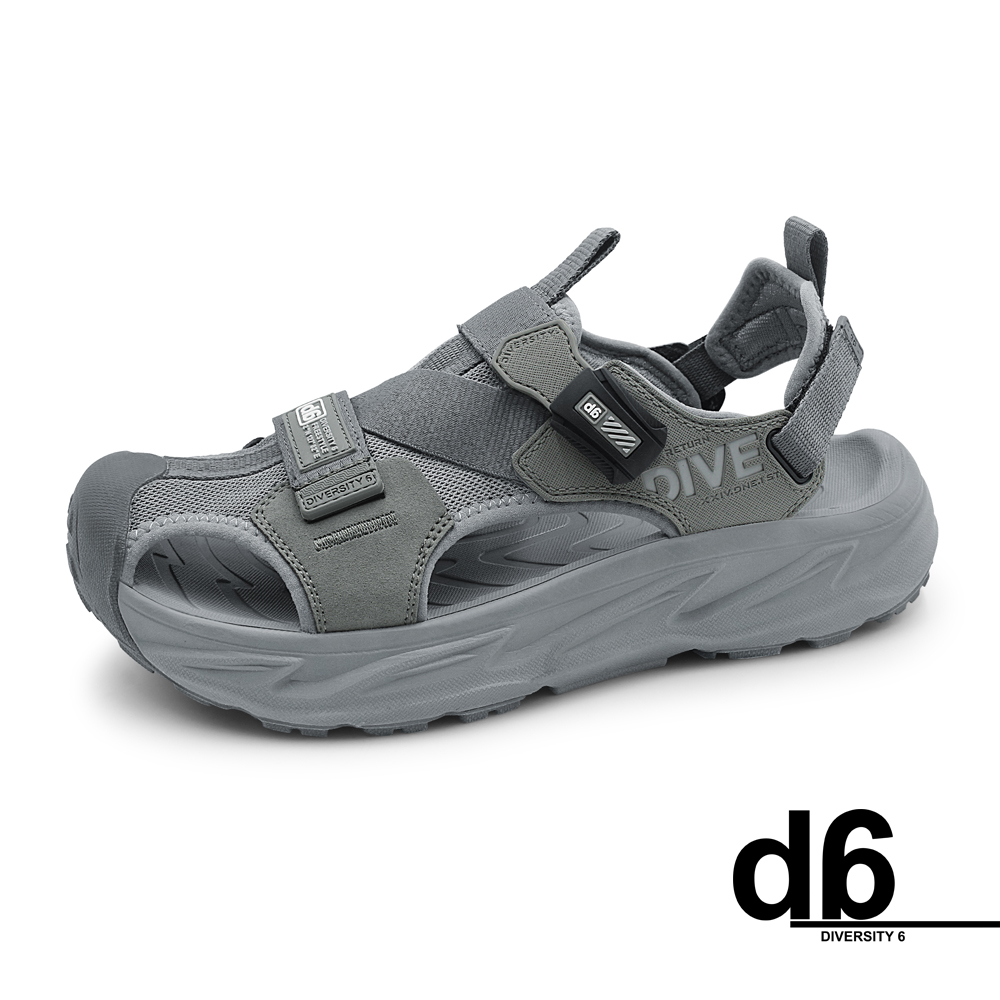 D591M護趾男涼鞋, , large