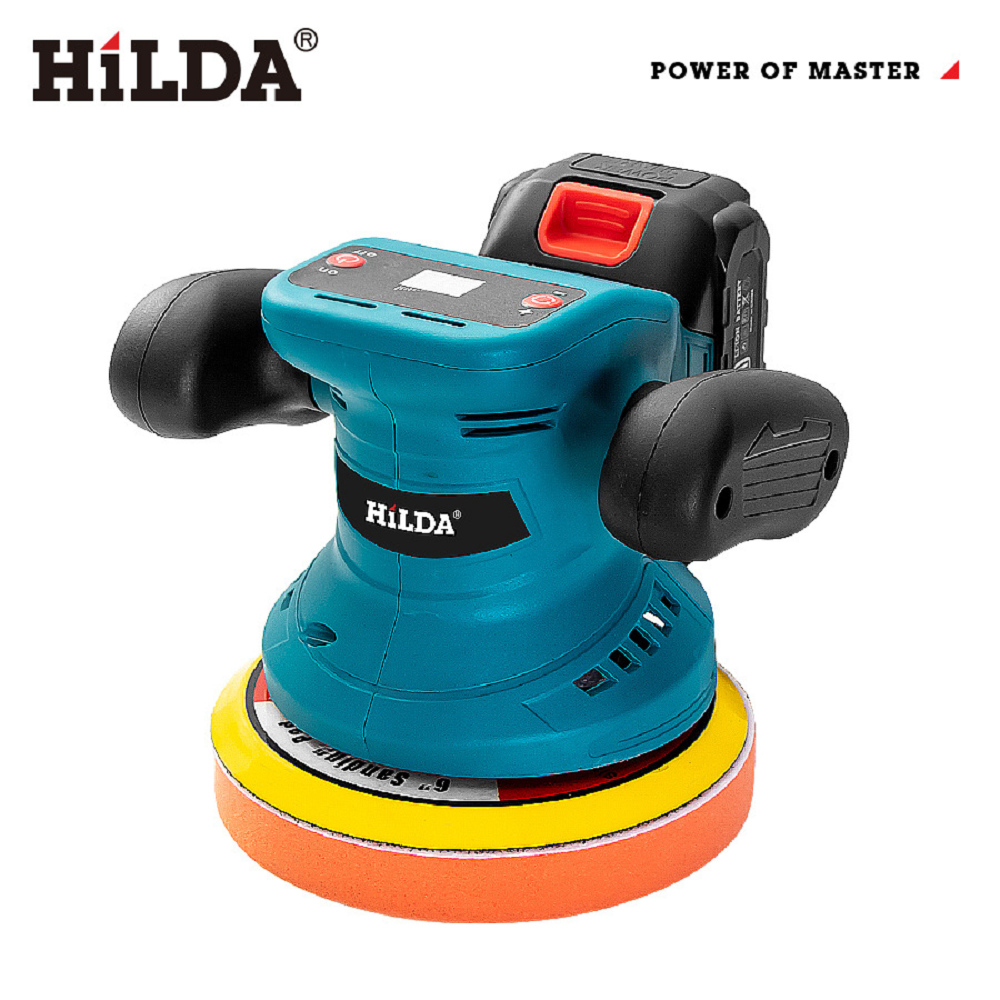 【HILDA】希爾達電動工具 21V 雙電 離心式打蠟機/拋光 HL21-CW2, , large