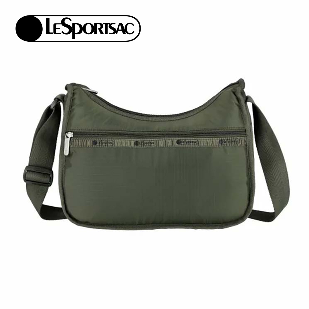 |快速出貨|Lesportsac Classic Hobo 經典隨身側背包斜背包/ 橄欖綠, , large